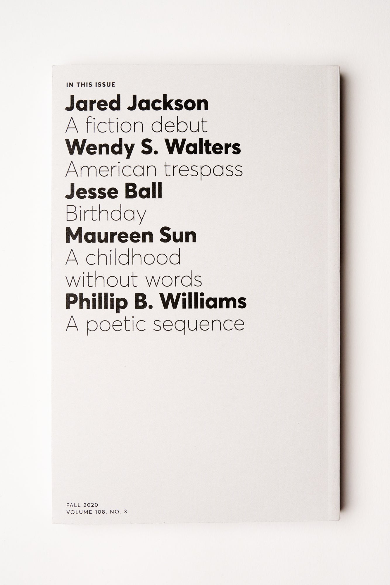 Fall 2020 Issue