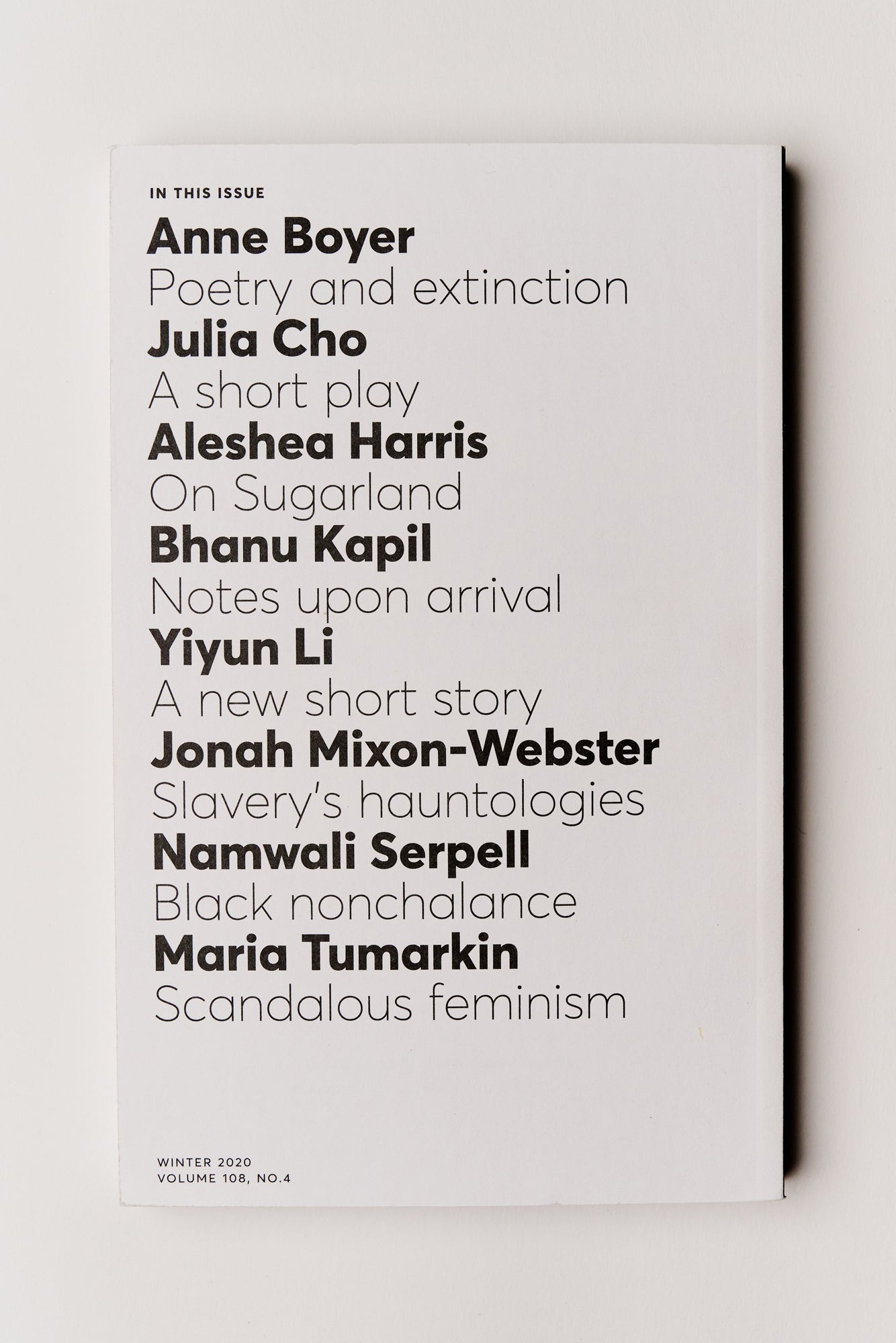 Winter 2020 Issue