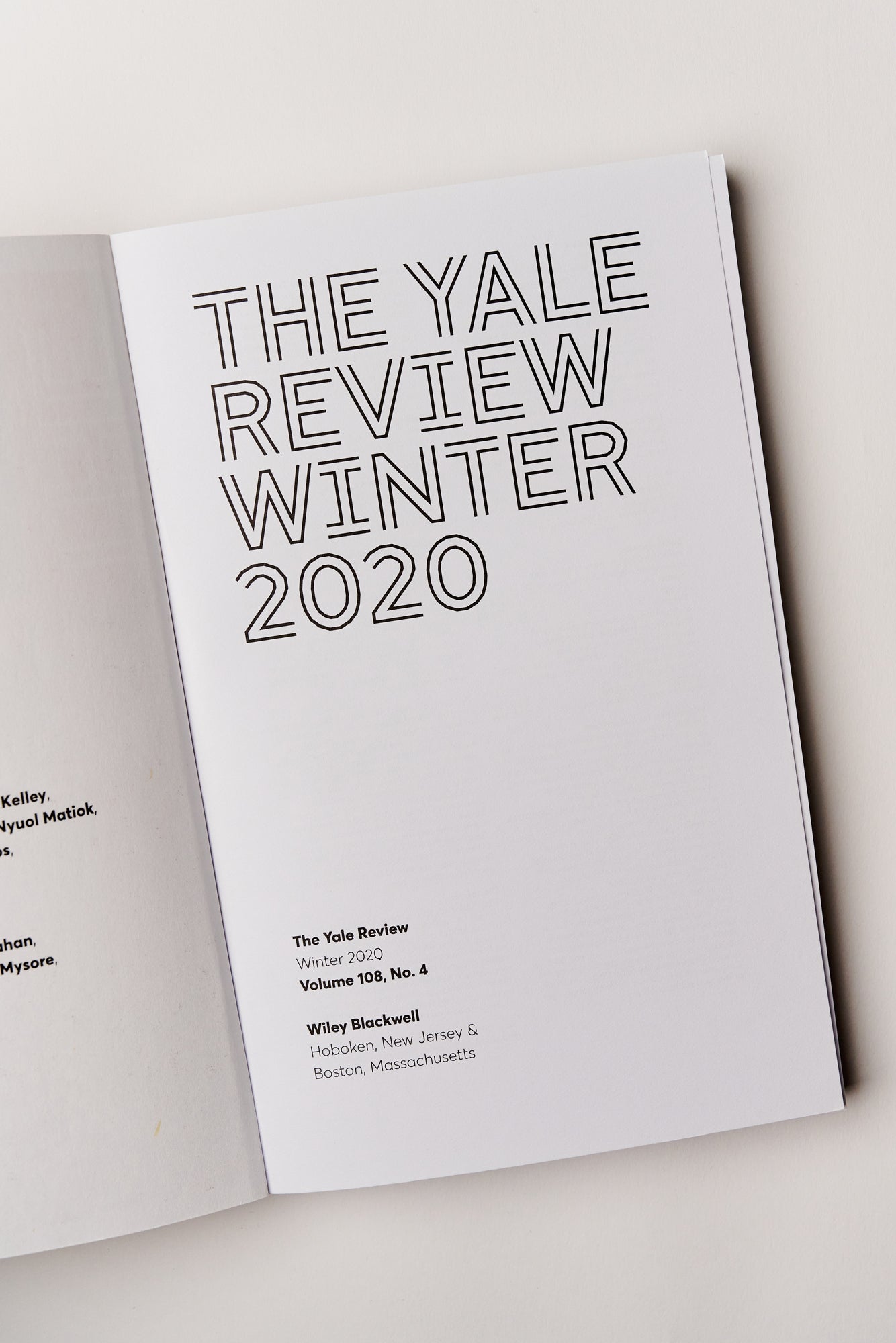 Winter 2020 Issue